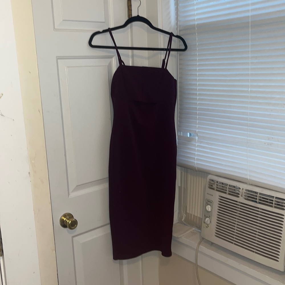 Cutout Cami Midi Dress- Plum Forever 21